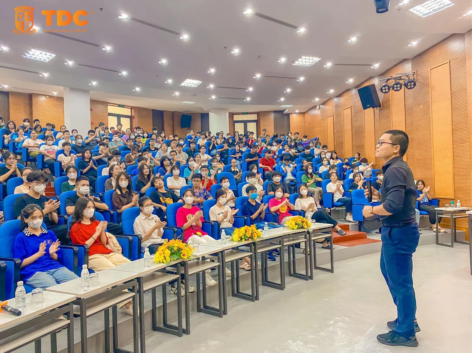 ThS. Lê Văn Thành đào tạo tại hội trường